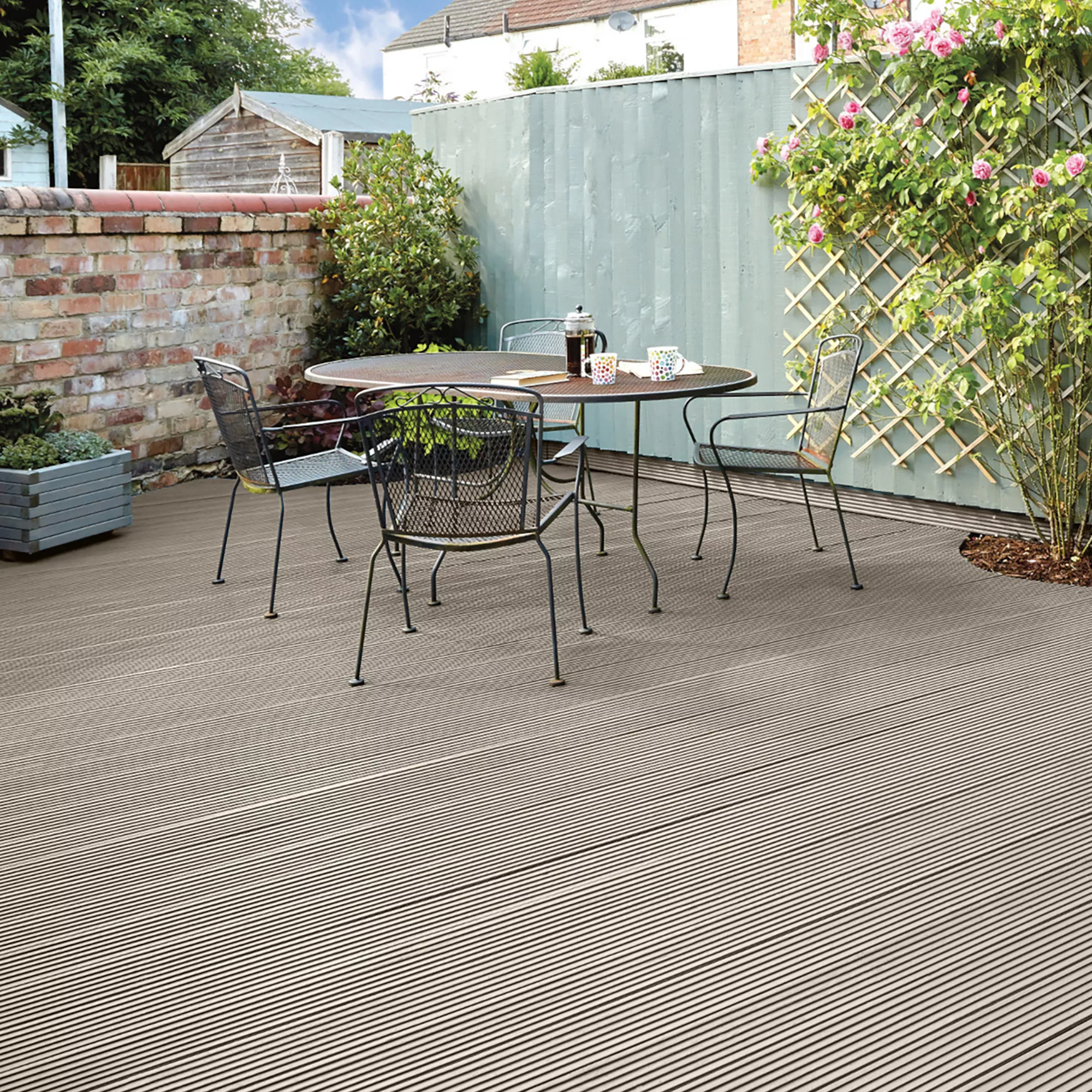 Ronseal Ultimate protection Matt warm stone Decking paint, 2.5L Ronseal Ultimate Protection Matt Warm Stone Decking Paint, 2.5L -Trade Point Sale Shop ronseal ultimate protection matt warm stone decking paint 2 5l5010214891641 01i bq