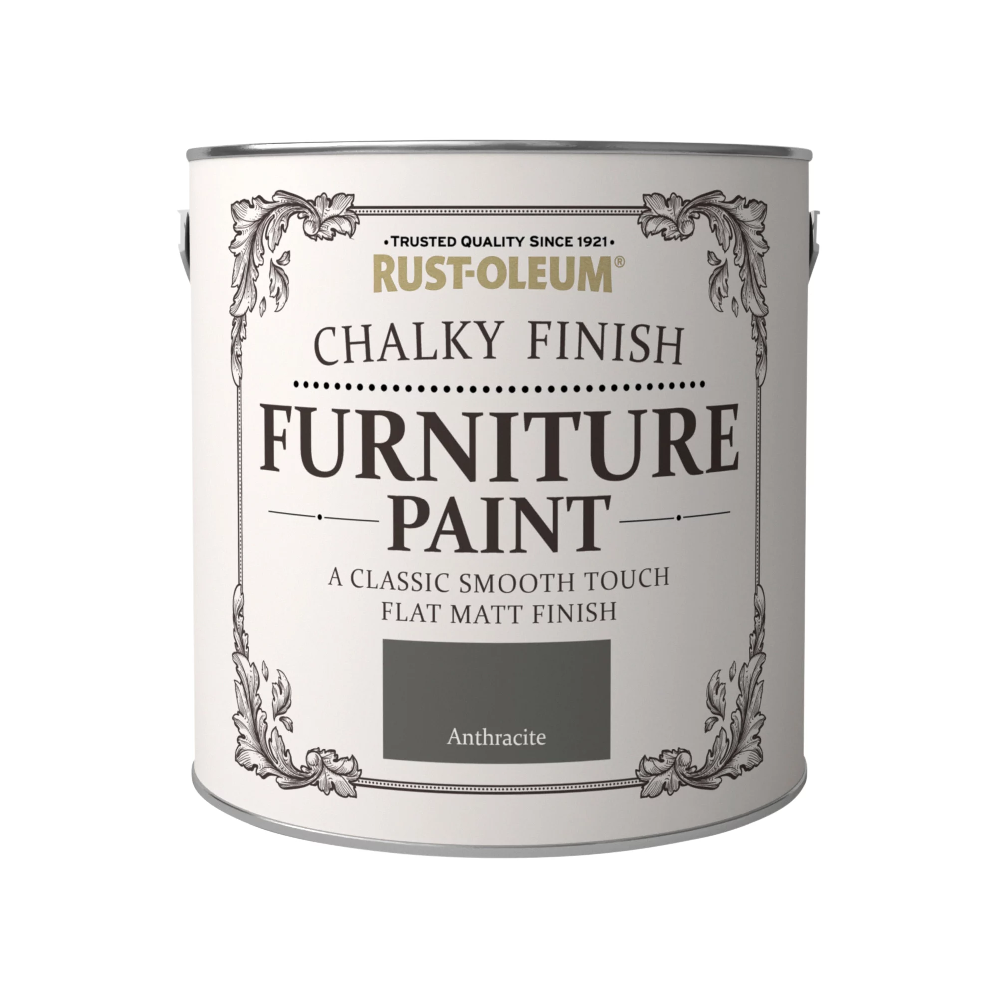 Rust-Oleum Anthracite Flat matt Furniture paint, 2.5L Rust-Oleum Anthracite Flat Matt Furniture Paint, 2.5L -Trade Point Sale Shop rust oleum anthracite flat matt furniture paint 2 5l5013296037440 08c bq