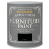 Rust-Oleum Carbon Satinwood Furniture Paint, 750ml