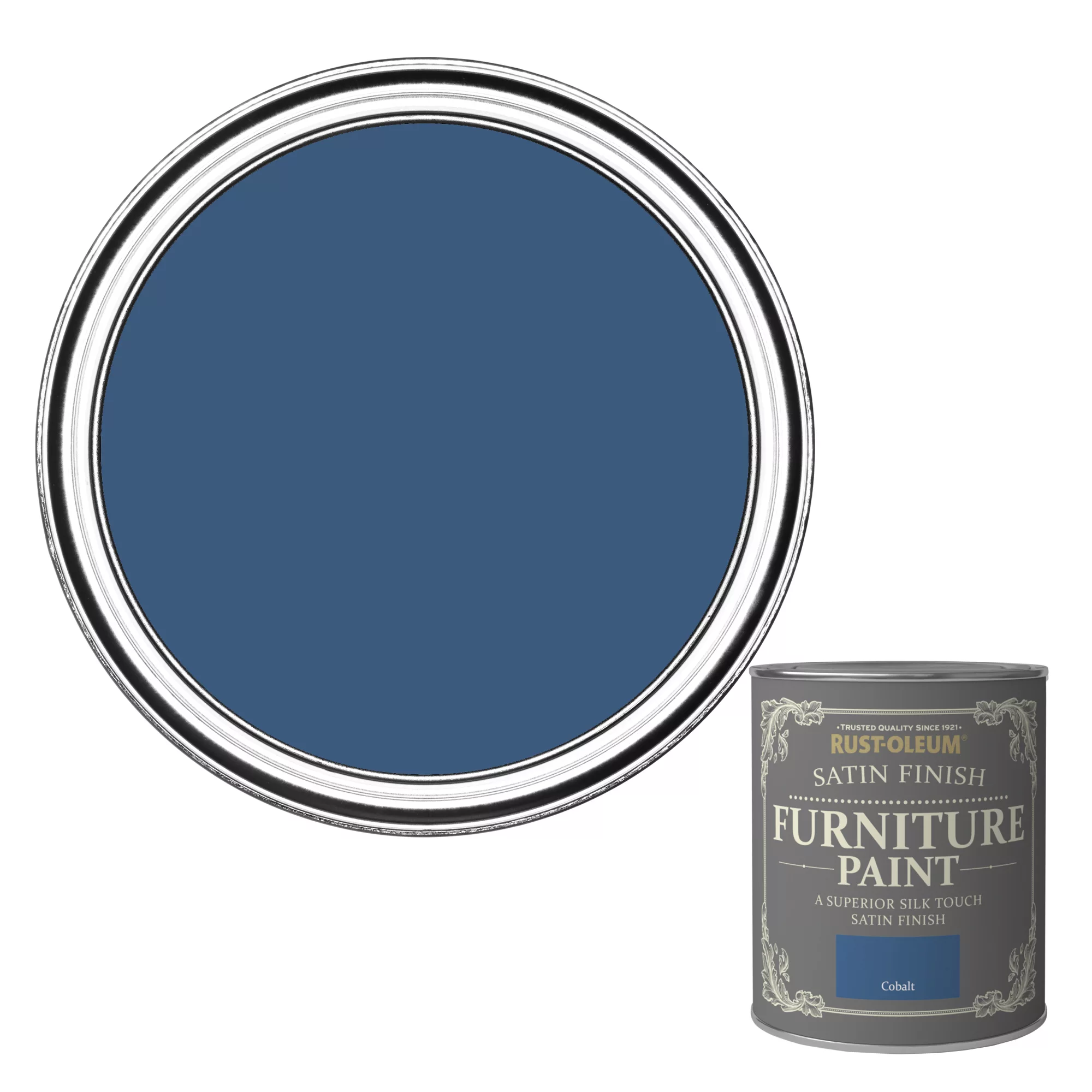 Rust-Oleum Cobalt Satinwood Furniture paint, 750ml Rust-Oleum Cobalt Satinwood Furniture Paint, 750ml -Trade Point Sale Shop rust oleum cobalt satinwood furniture paint 750ml5013296037334 02c bq
