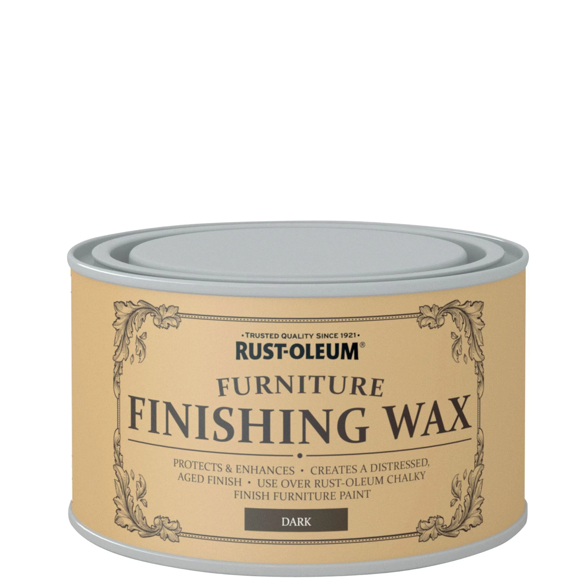 Rust-Oleum Dark brown Matt Furniture Wax Finishing wax, 0.4L Rust-Oleum Dark Brown Matt Furniture Wax Finishing Wax, 0.4L -Trade Point Sale Shop rust oleum dark brown matt furniture wax finishing wax 0 4l5013296032773 08c bq