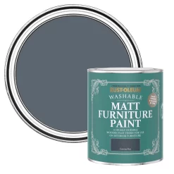 Rust-Oleum Evening Blue Matt Furniture Paint, 750ml