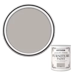 Rust-Oleum Flint Flat Matt Furniture Paint, 750ml
