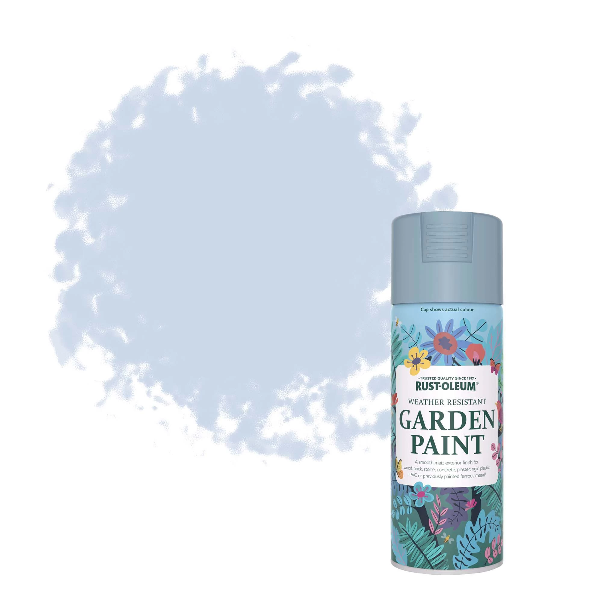 Rust-Oleum Garden Paint Blue Sky Matt Multi-surface Garden Paint, 400ml Spray can Rust-Oleum Garden Paint Blue Sky Matt Multi-surface Garden Paint, 400ml Spray Can -Trade Point Sale Shop rust oleum garden paint blue sky matt multi surface garden paint 400ml spray can5013296132022 02c bq