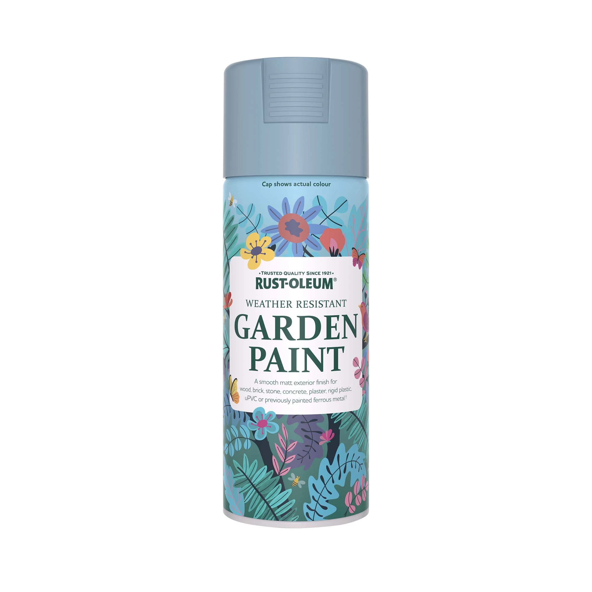 Rust-Oleum Garden Paint Blue Sky Matt Multi-surface Garden Paint, 400ml Spray can Rust-Oleum Garden Paint Blue Sky Matt Multi-surface Garden Paint, 400ml Spray Can -Trade Point Sale Shop rust oleum garden paint blue sky matt multi surface garden paint 400ml spray can5013296132022 08c bq