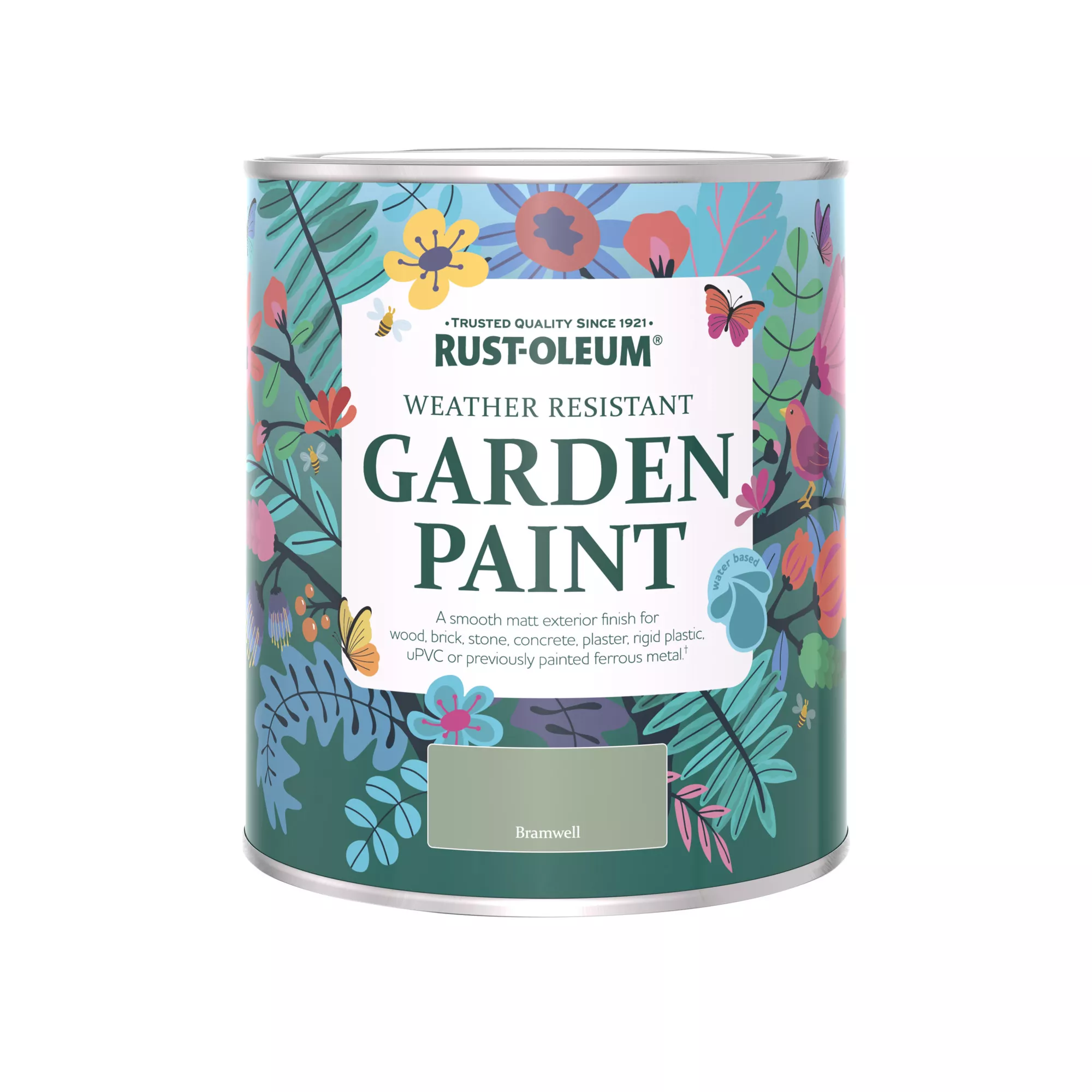 Rust-Oleum Garden Paint Bramwell Matt Multi-surface Garden Paint, 750ml Tin Rust-Oleum Garden Paint Bramwell Matt Multi-surface Garden Paint, 750ml Tin -Trade Point Sale Shop rust oleum garden paint bramwell matt multi surface garden paint 750ml tin5013296131704 08c bq