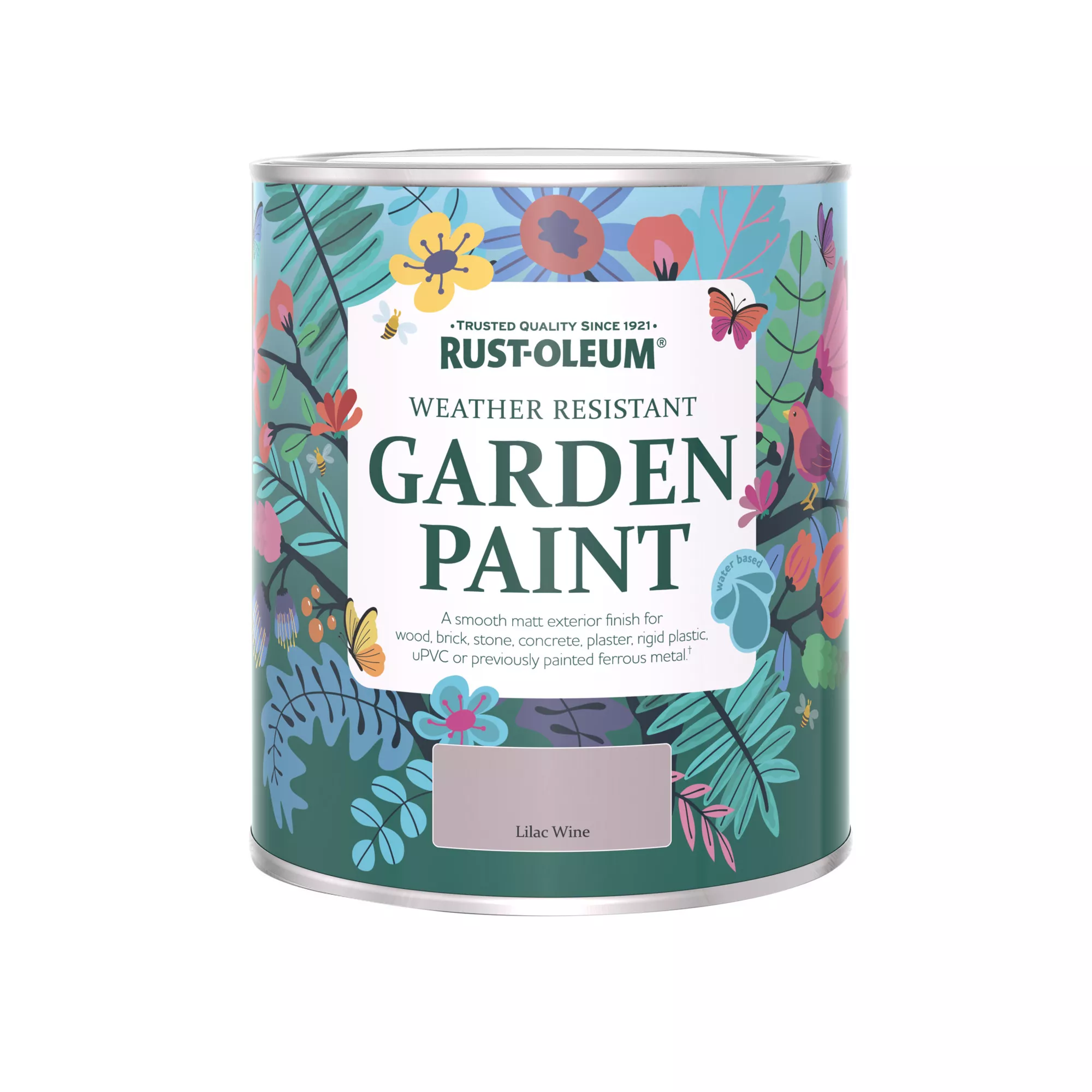 Rust-Oleum Garden Paint Lilac Wine Matt Multi-surface Garden Paint, 750ml Tin Rust-Oleum Garden Paint Lilac Wine Matt Multi-surface Garden Paint, 750ml Tin -Trade Point Sale Shop rust oleum garden paint lilac wine matt multi surface garden paint 750ml tin5013296131698 08c bq