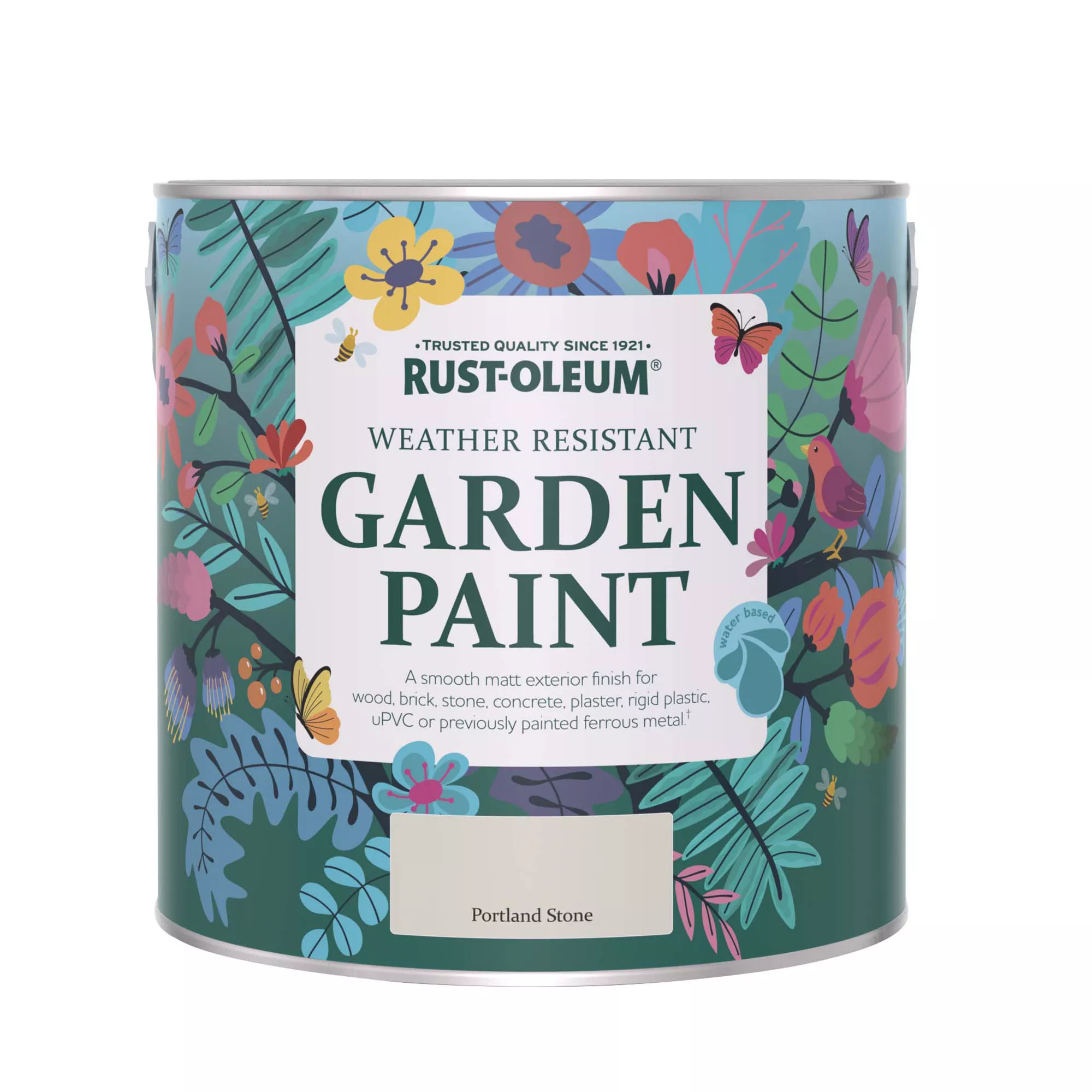 Rust-Oleum Garden Paint Portland Stone Matt Multi-surface Garden Paint, 2.5L Tin Rust-Oleum Garden Paint Portland Stone Matt Multi-surface Garden Paint, 2.5L Tin -Trade Point Sale Shop rust oleum garden paint portland stone matt multi surface garden paint 2 5l tin5013296131810 08c bq