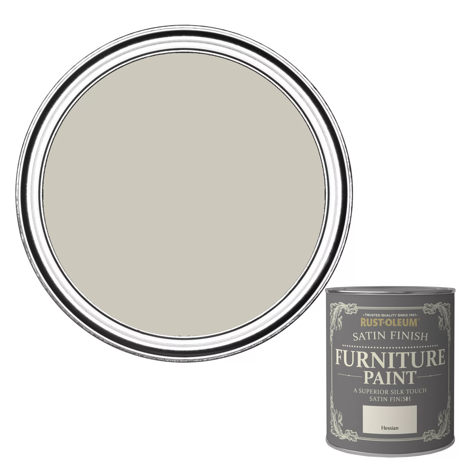 Rust-Oleum Hessian Satinwood Furniture paint, 750ml Rust-Oleum Hessian Satinwood Furniture Paint, 750ml -Trade Point Sale Shop rust oleum hessian satinwood furniture paint 750ml5013296037297 02c bq