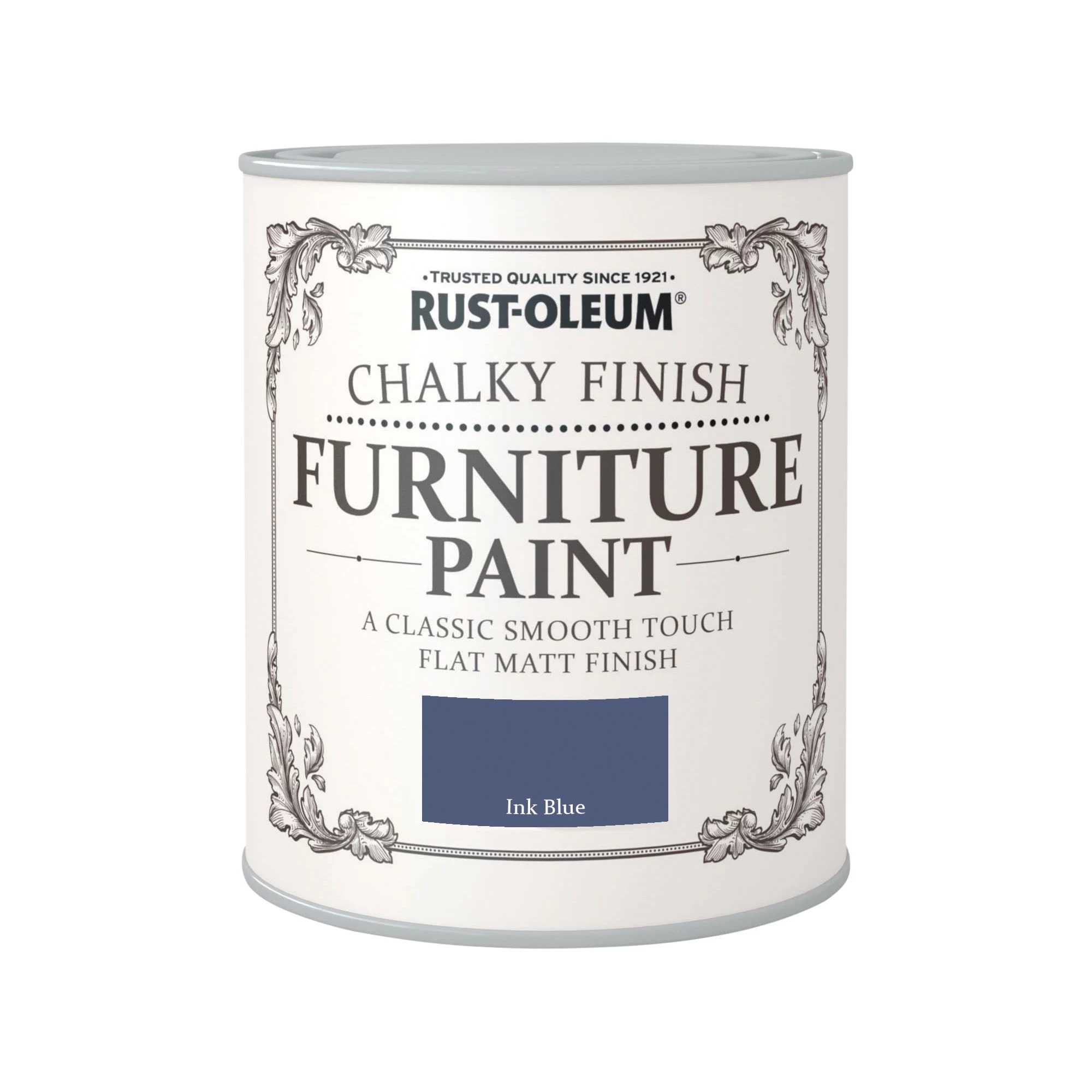 Rust-Oleum Ink blue Flat matt Furniture paint, 750ml Rust-Oleum Ink Blue Flat Matt Furniture Paint, 750ml -Trade Point Sale Shop rust oleum ink blue flat matt furniture paint 750ml5013296032322 08c bq
