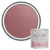 Rust-Oleum Medium Shimmer Rose Glitter Effect Mid Sheen Multi-surface Topcoat Paint Glitter, 250ml