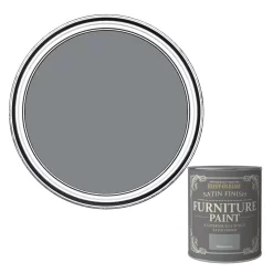 Rust-Oleum Mineral Grey Satinwood Furniture Paint, 750ml