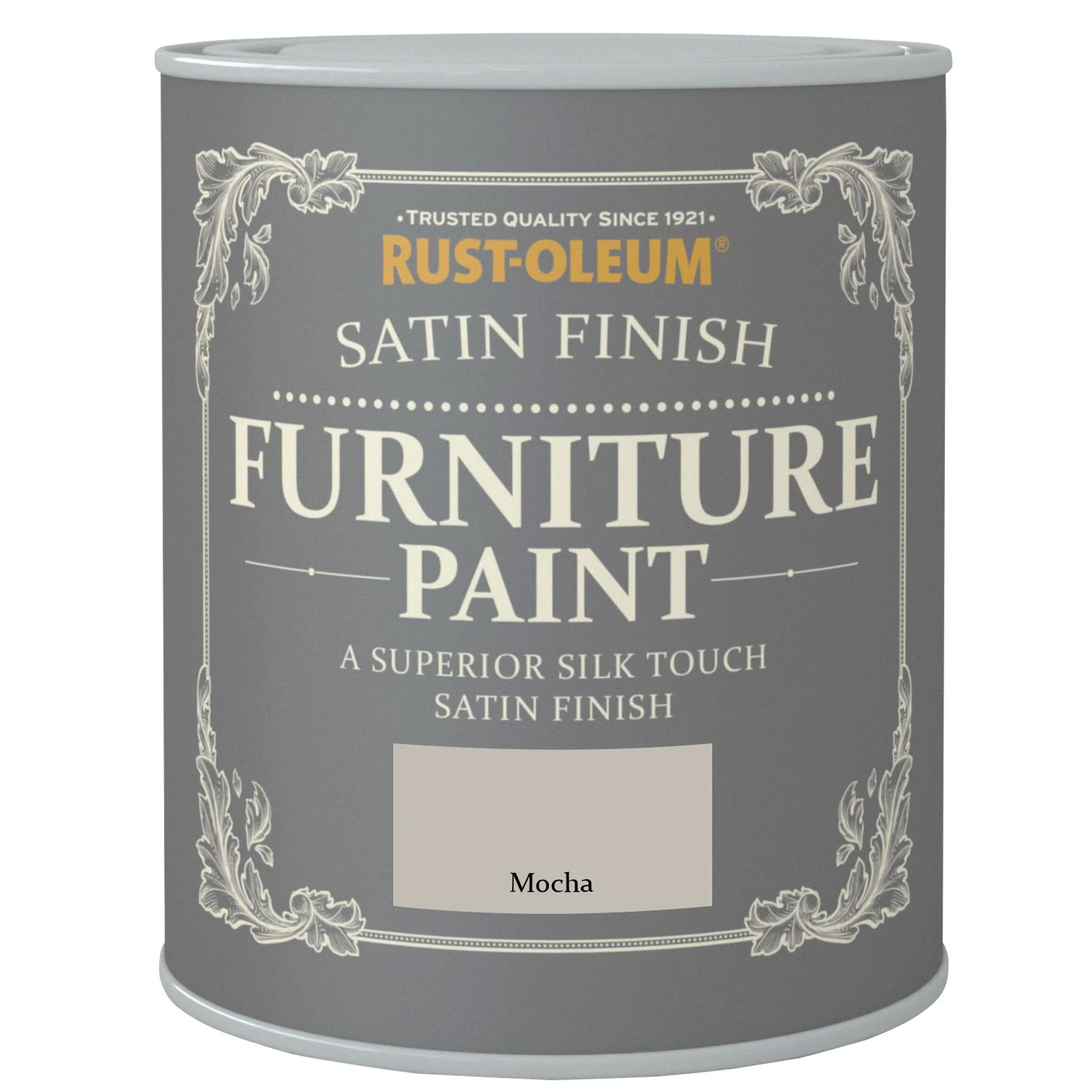 Rust-Oleum Mocha Satinwood Furniture paint, 750ml Rust-Oleum Mocha Satinwood Furniture Paint, 750ml -Trade Point Sale Shop rust oleum mocha satinwood furniture paint 750ml5013296032612 08c bq
