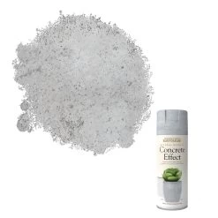 Rust-Oleum Natural Effects Matt Concrete Effect Multi-surface Spray Paint, 400ml