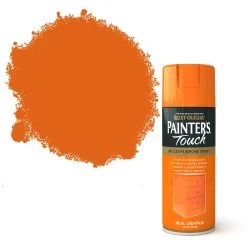 Rust-Oleum Painter's Touch Real Orange Gloss Multi-surface Decorative Spray Paint, 400ml