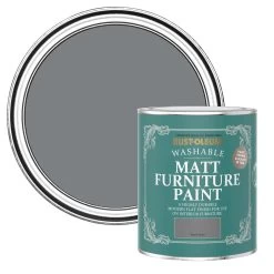 Rust-Oleum Torch Grey Matt Furniture Paint, 750ml