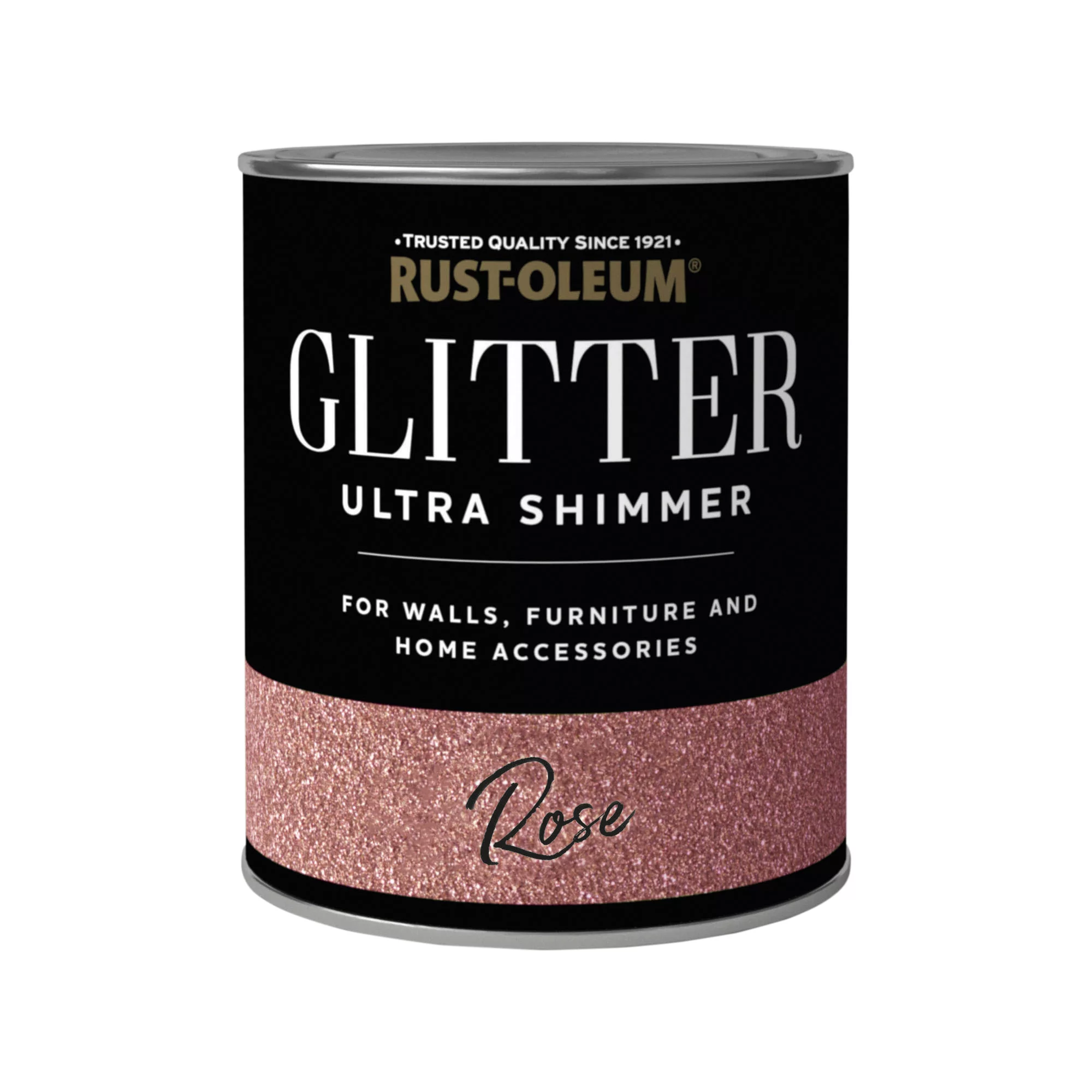 Rust-Oleum Ultra Shimmer Rose Glitter effect Mid sheen Multi-surface Topcoat Paint glitter, 750ml Rust-Oleum Ultra Shimmer Rose Glitter Effect Mid Sheen Multi-surface Topcoat Paint Glitter, 750ml -Trade Point Sale Shop rust oleum ultra shimmer rose glitter effect mid sheen multi surface topcoat paint glitter 750ml5013296039635 08c bq