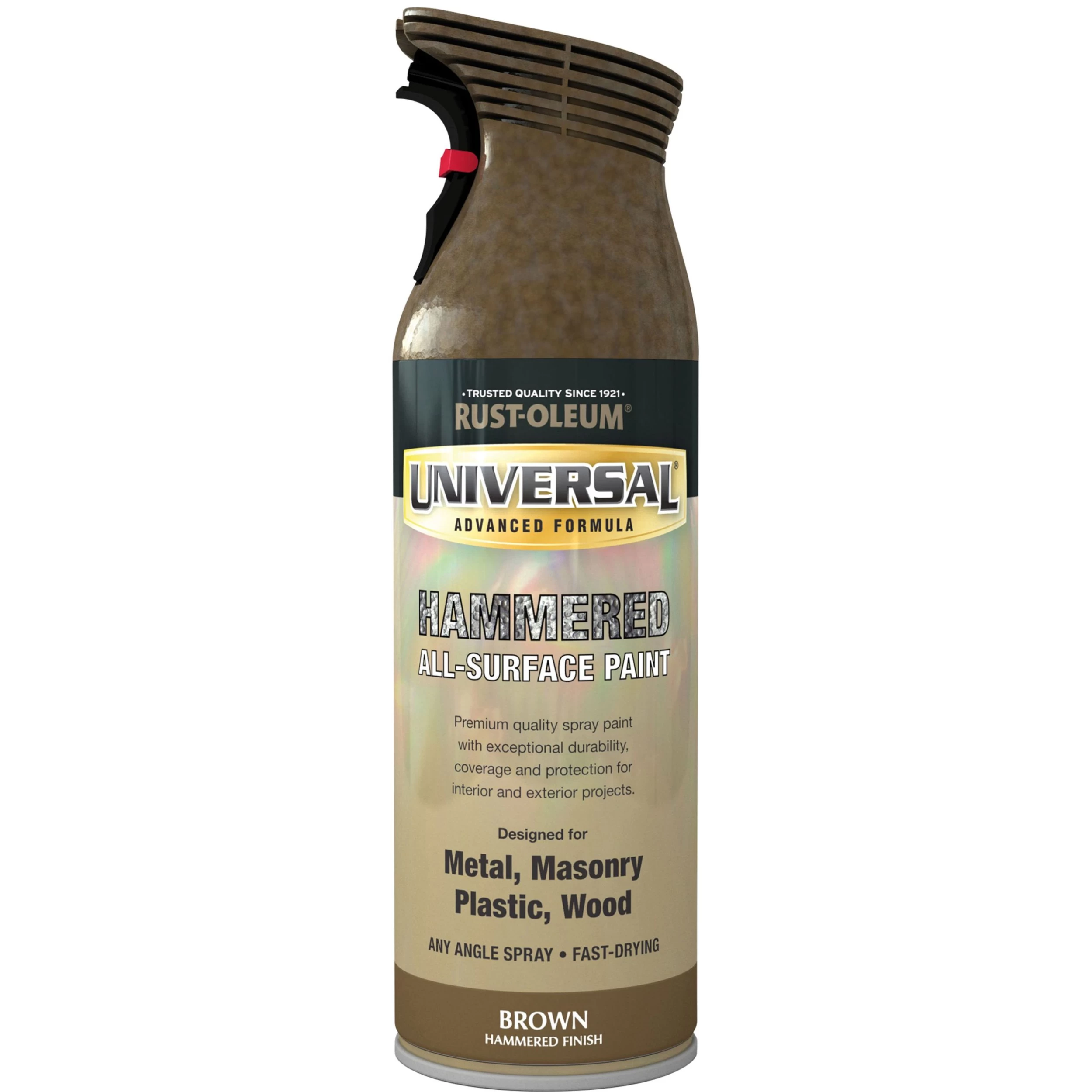 Rust-Oleum Universal Brown Hammered effect Multi-surface Spray paint, 400ml Rust-Oleum Universal Brown Hammered Effect Multi-surface Spray Paint, 400ml -Trade Point Sale Shop rust oleum universal brown hammered effect multi surface spray paint 400ml5013296951012 08c bq scaled