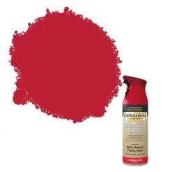 Rust-Oleum Universal Cardinal Red Gloss Multi-surface Spray Paint, 400ml