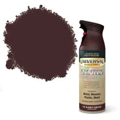 Rust-Oleum Universal Oil Rubbed Bronze Effect Multi-surface Spray Paint, 400ml