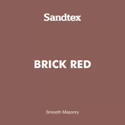 Sandtex Brick Red Masonry Paint, 5L -Trade Point Sale Shop sandtex brick red masonry paint 5l5010131460814 01t bq