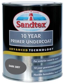 Sandtex Dark Grey Metal & Wood Undercoat, 750ml