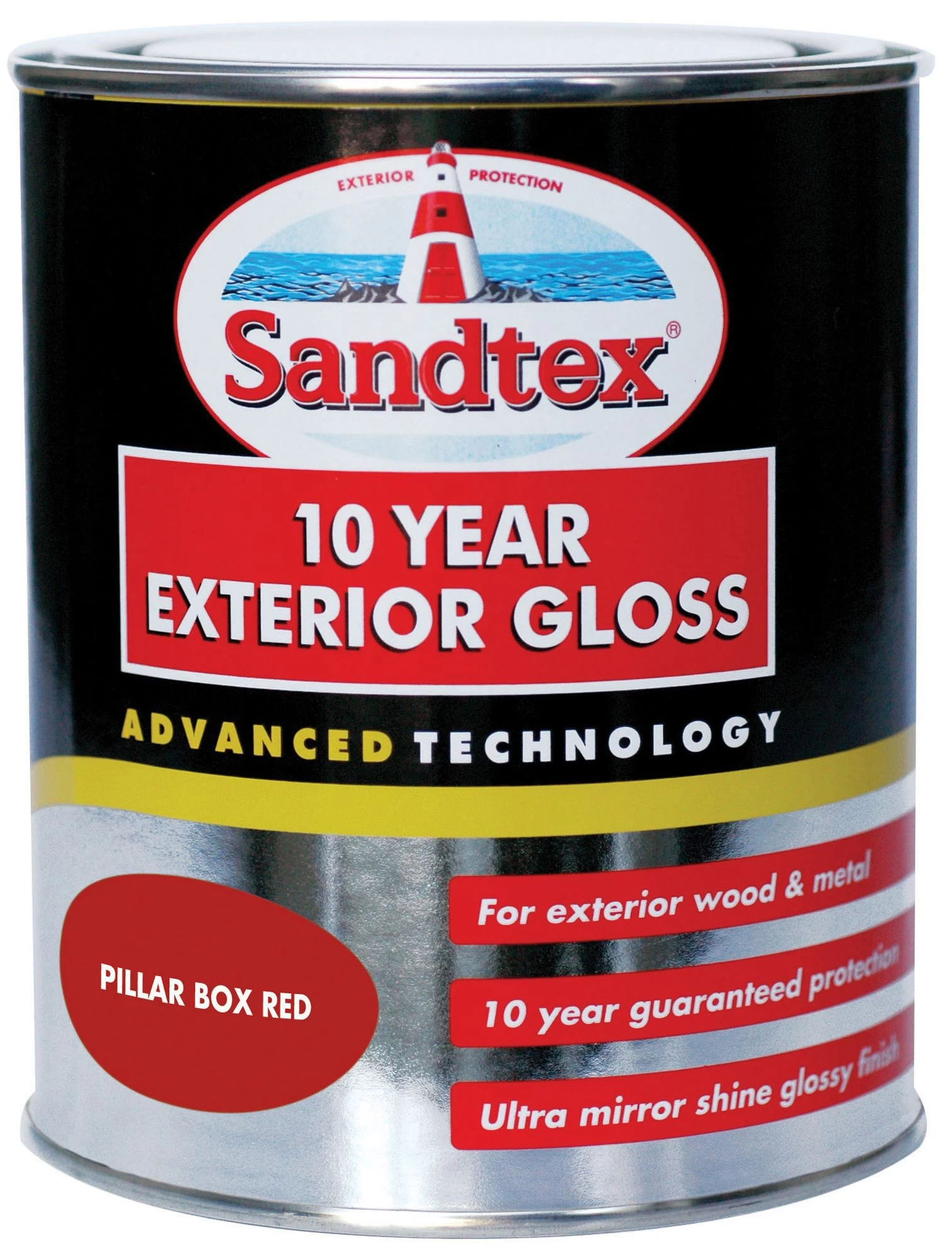 Sandtex Pillar box red Gloss Exterior Metal & wood paint, 750ml Sandtex Pillar Box Red Gloss Exterior Metal & Wood Paint, 750ml -Trade Point Sale Shop sandtex pillar box red gloss exterior metal wood paint 750ml5010131460432 08c bq