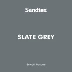 Sandtex Slate Grey Smooth Matt Masonry Paint, 5L Tub 8 Sandtex Slate Grey Smooth Matt Masonry Paint, 5L Tub -Trade Point Sale Shop sandtex slate grey smooth matt masonry paint 5l tub5010131504945 01t bq