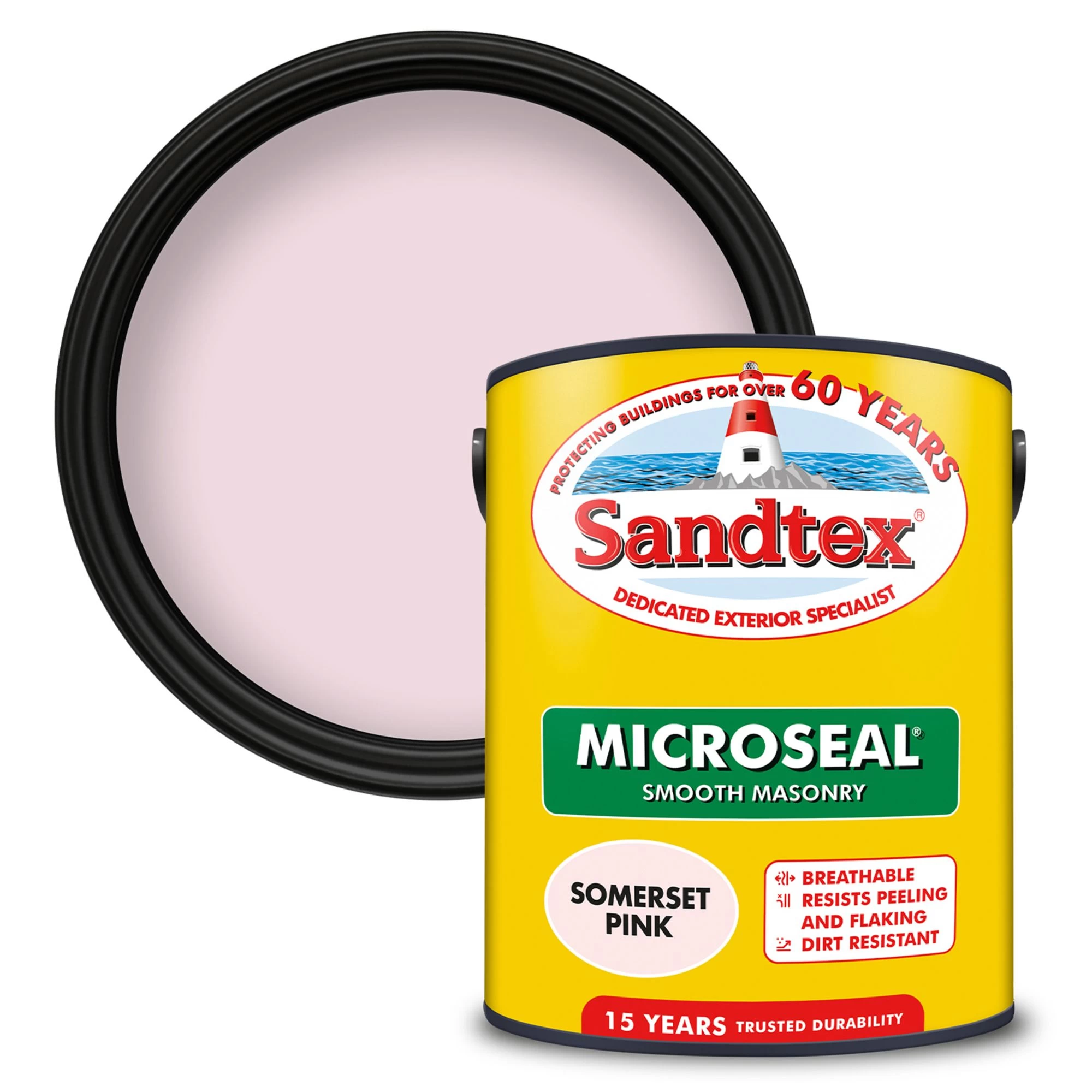 Sandtex Somerset Pink Matt Masonry paint, 5L Tub Sandtex Somerset Pink Matt Masonry Paint, 5L Tub -Trade Point Sale Shop sandtex somerset pink matt masonry paint 5l tub5010131502538 21c bq
