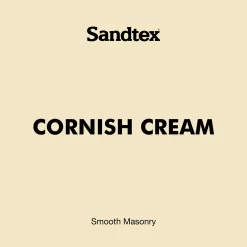 Sandtex Ultra Smooth Cornish Cream Masonry Paint, 5L -Trade Point Sale Shop sandtex ultra smooth cornish cream masonry paint 5l5010131461170 01t bq