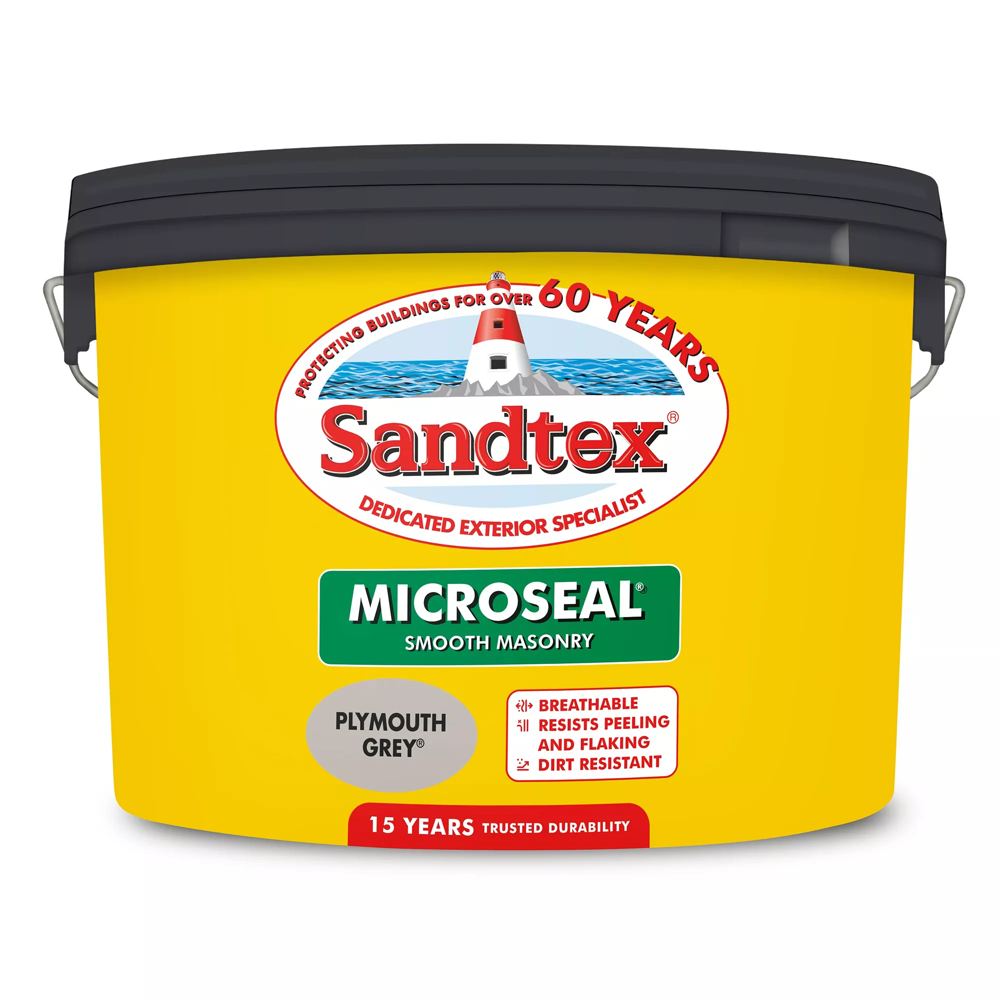 Sandtex Ultra smooth Plymouth grey Masonry paint, 10L Sandtex Ultra Smooth Plymouth Grey Masonry Paint, 10L -Trade Point Sale Shop sandtex ultra smooth plymouth grey masonry paint 10l5010131564482 01c bq