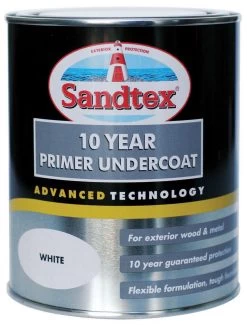 Sandtex White Metal & Wood Undercoat, 750ml