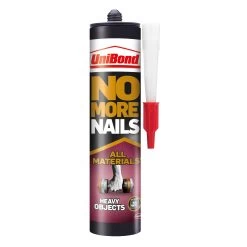 UniBond No More Nails All Materials White Grab Adhesive 440ml
