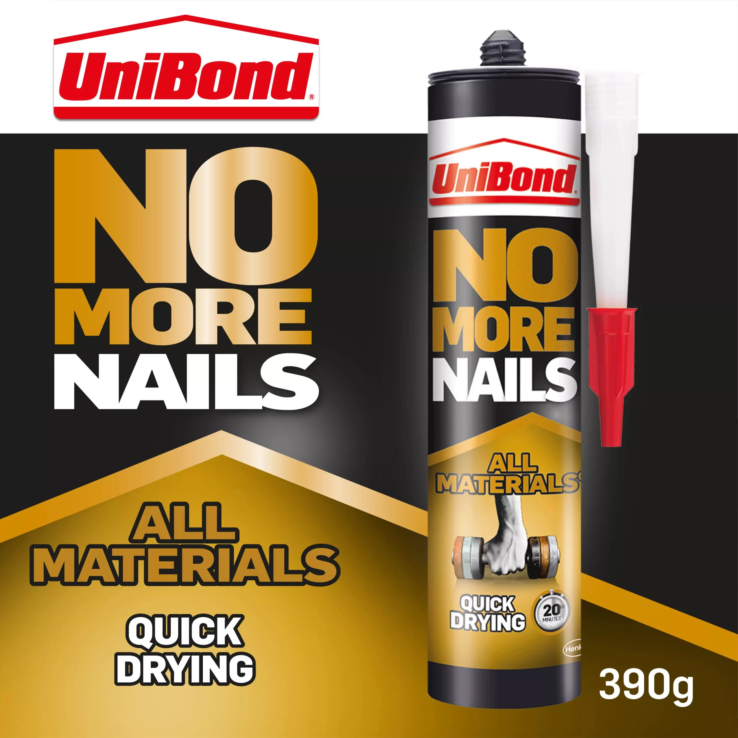 UniBond No More Nails White Grab adhesive 390ml UniBond No More Nails White Grab Adhesive 390ml -Trade Point Sale Shop unibond no more nails white grab adhesive 390ml5010383319045 12c bq scaled