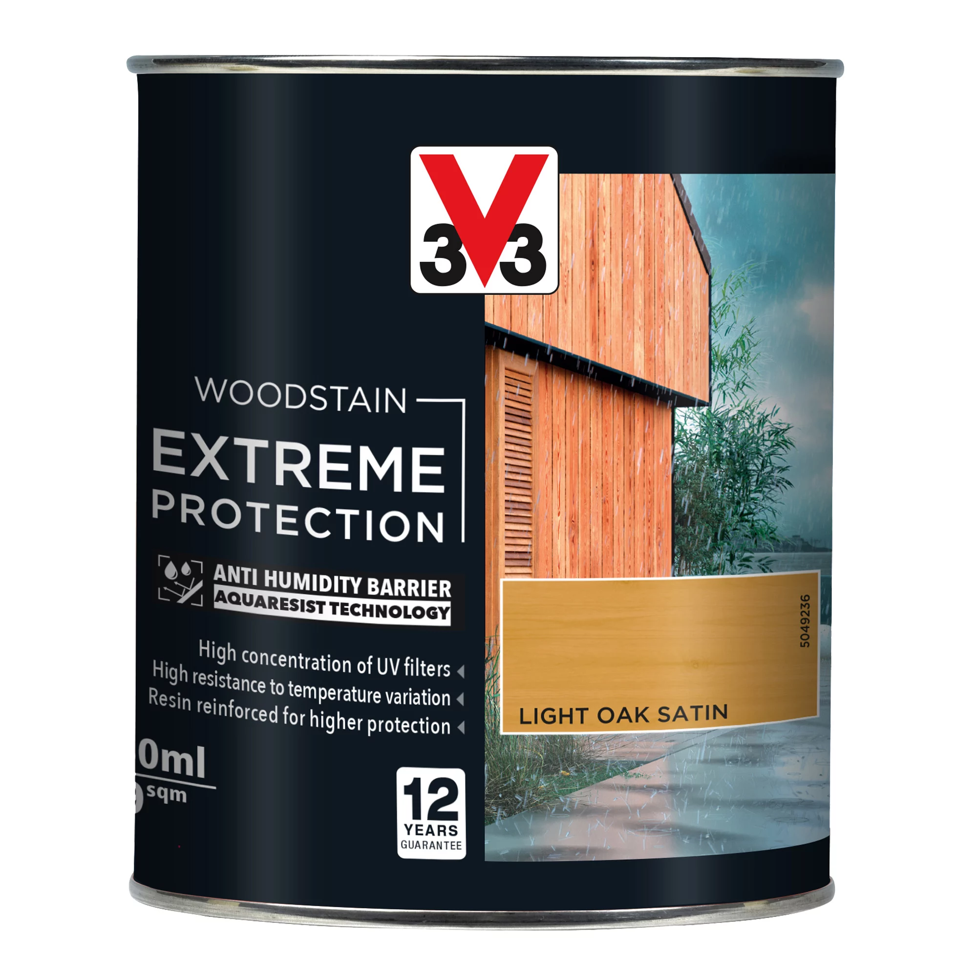 V33 Extreme protection Light Oak Satin Wood stain, 750ml V33 Extreme Protection Light Oak Satin Wood Stain, 750ml -Trade Point Sale Shop v33 extreme protection light oak satin wood stain 750ml3153895180610 08c bq
