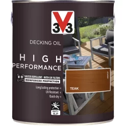 V33 High Performance Teak UV Resistant Decking Wood Oil, 2.5L 4 V33 High Performance Teak UV Resistant Decking Wood Oil, 2.5L -Trade Point Sale Shop v33 high performance teak uv resistant decking wood oil 2 5l3153895164382 08c bq